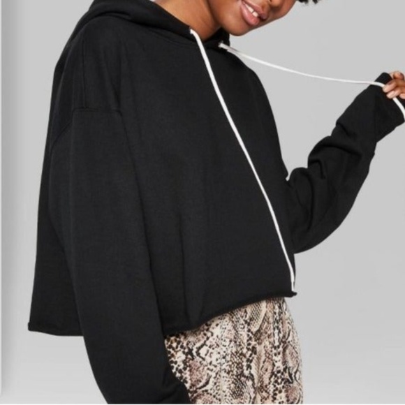 wild fable Tops - Wild Fable - Women's Cropped Hoodie